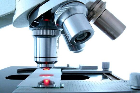 mikroszkópos módszer a paraziták diagnosztizálására